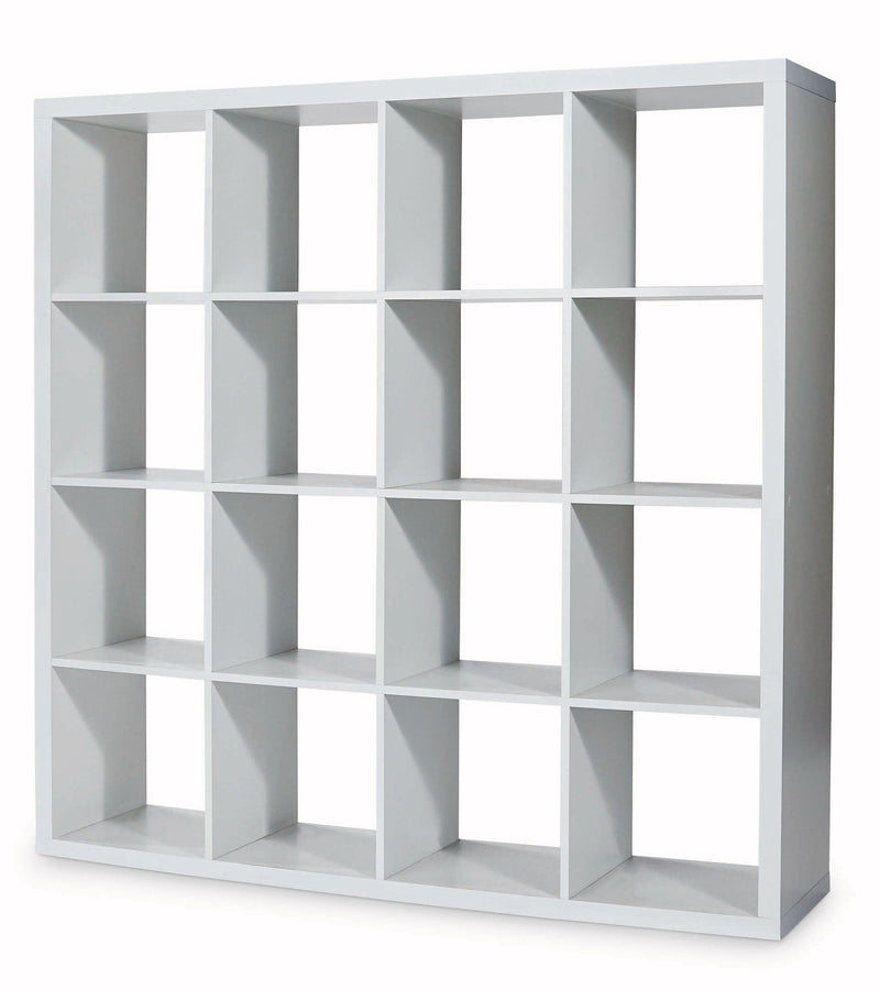 CANVAS Wilmer 16-Cube Organizer, White K4