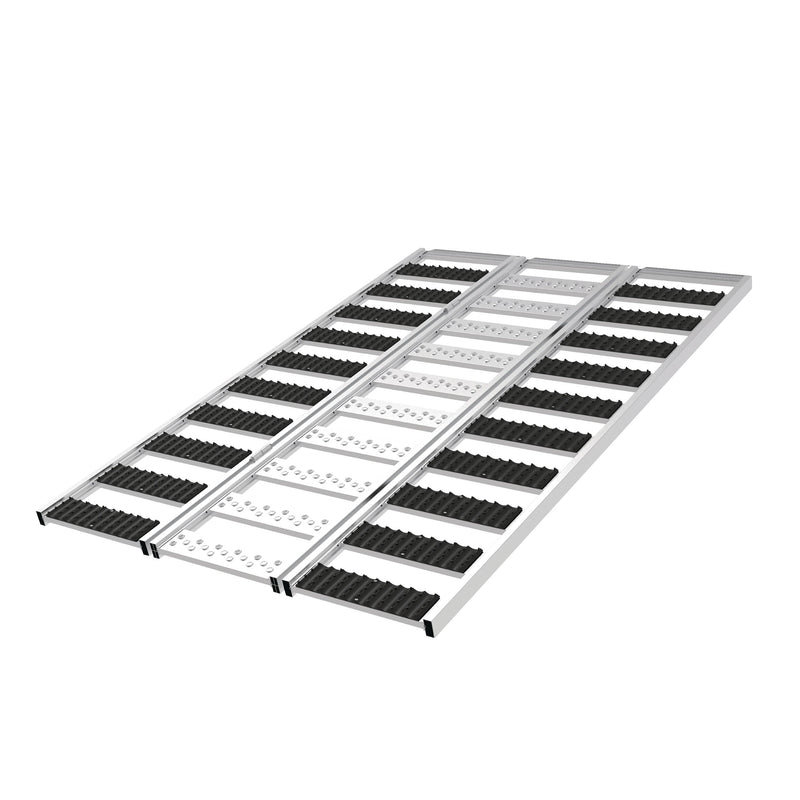 CargoMaster Aluminum Multi-Function Tri-Fold Snowmobile/ATV Ramp, 77 x 54-in, 1500-lb S7