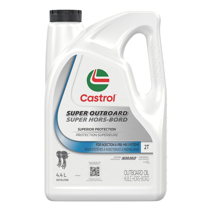 Castrol 2-Stroke Super Outboard Motor Oil, 4.4-L P1