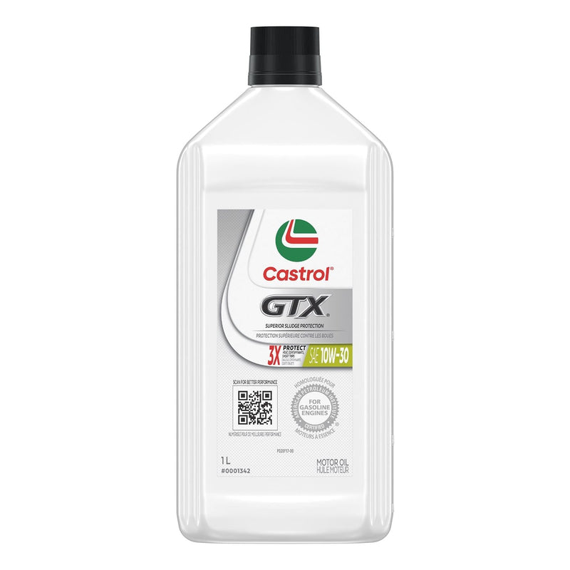 Castrol GTX 10W30 Conventional Engine/Motor Oil, 1-L V4