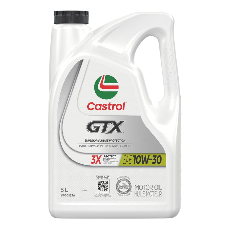 Castrol GTX 10W30 Conventional Engine/Motor Oil, 5-L R9