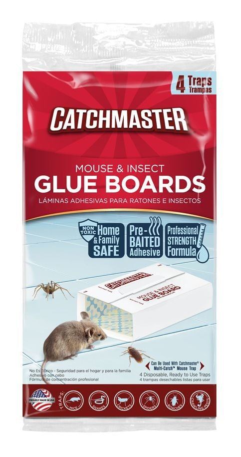 Catchmaster Rodent Glue Board, 4-pk Z0