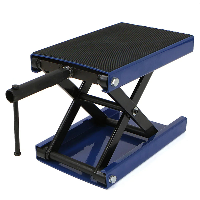Heavy Duty Motorcycle Jack Center Scissor Lift 1100lbs Dolly Table H5