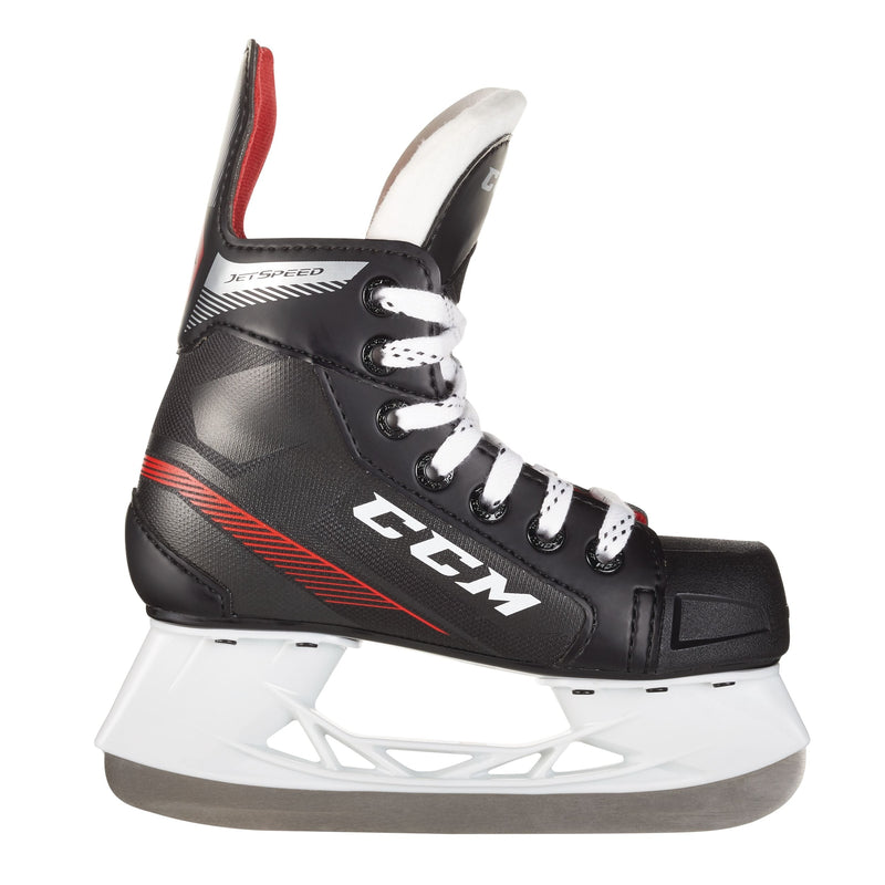 CCM JS 445 Youth Hockey Skates, Sizes 8-13, Black J5