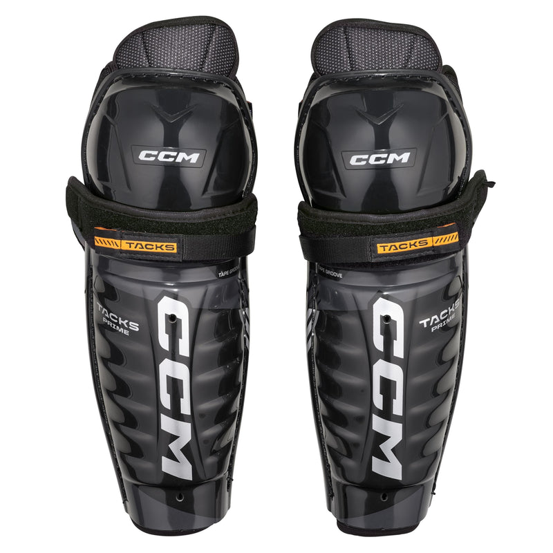 CCM Tacks Prime Hockey Shin Guards, Junior, Assorted Sizes M9