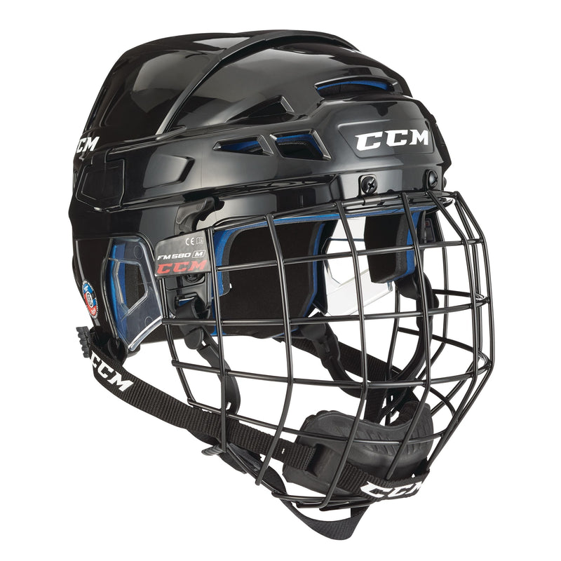 CCM XT85 Hockey Helmet & Cage Combo, Junior/Senior, Black, Various Sizes T8