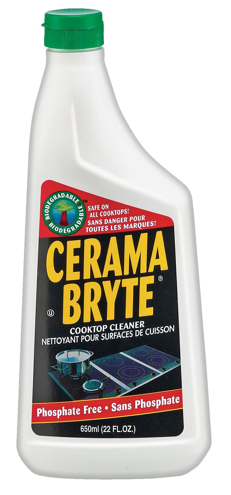 Cerama Bryte Ceramic Cooktop Cleaner, Biodegradeable, 650-mL K3