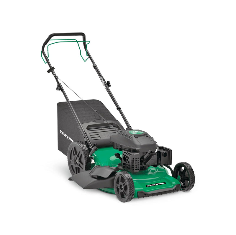 Certified 174cc 3-in-1 Gas Engine RWD Walk Behind Self-Propelled Lawn Mower, 22-in J0