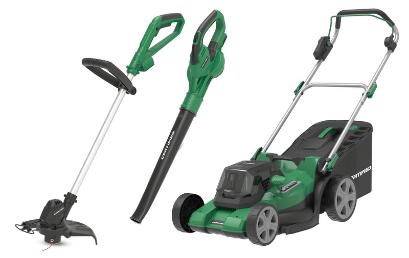 Certified Mower & Grass Trimmer Blower Combo, 17-in T2