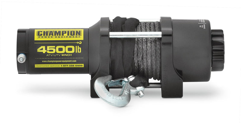 Champion Power Equipment 14051 Synthetic Rope Winch Kit, 4,500-lb B0