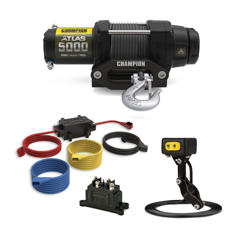 Champion Synthetic Winch Kit, 5000-lb U4