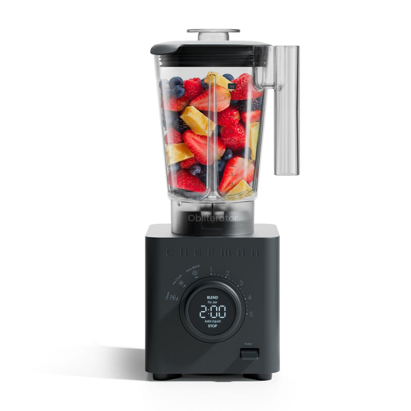Chefman Obliterator High-Speed Blender with Travel Jars Y5