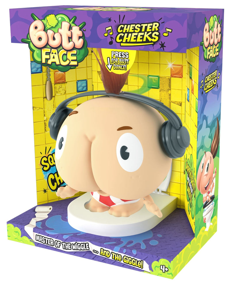 Chester Cheeks Butt Face Interactive Farting Toy M3