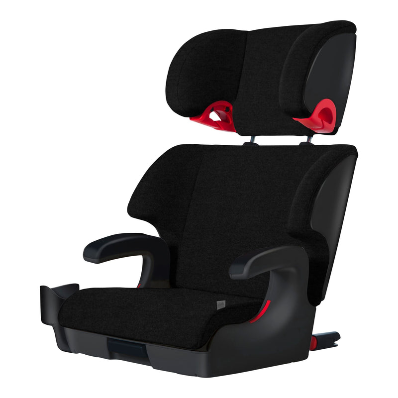 Clek Oobr Reclining High Back + Backless Booster Car Seat, Carbon Black A7