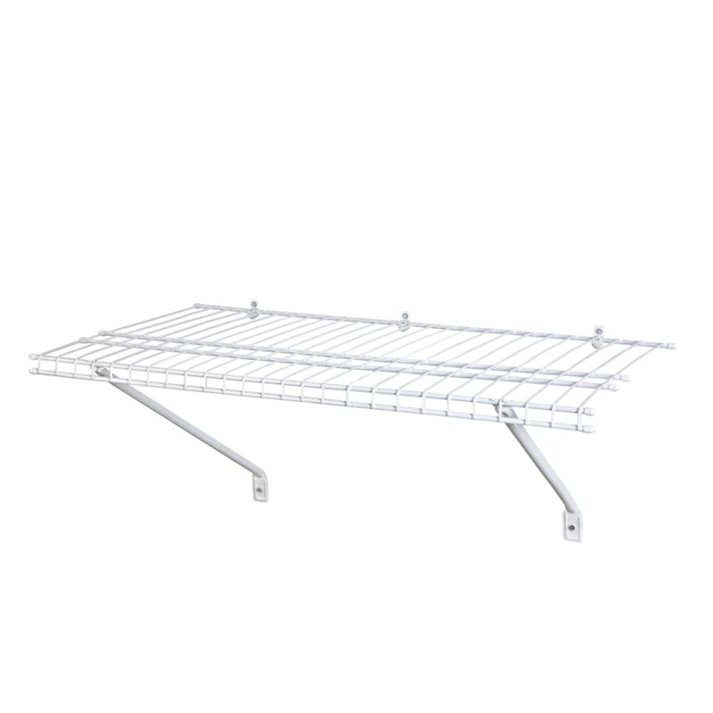 ClosetMaid Linen Wall Shelf Kit/Wire Closet Shelving, Assorted Sizes M8