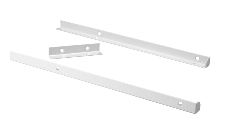ClosetMaid Suite Symphony Metal Top Shelf Support Kit, White T9