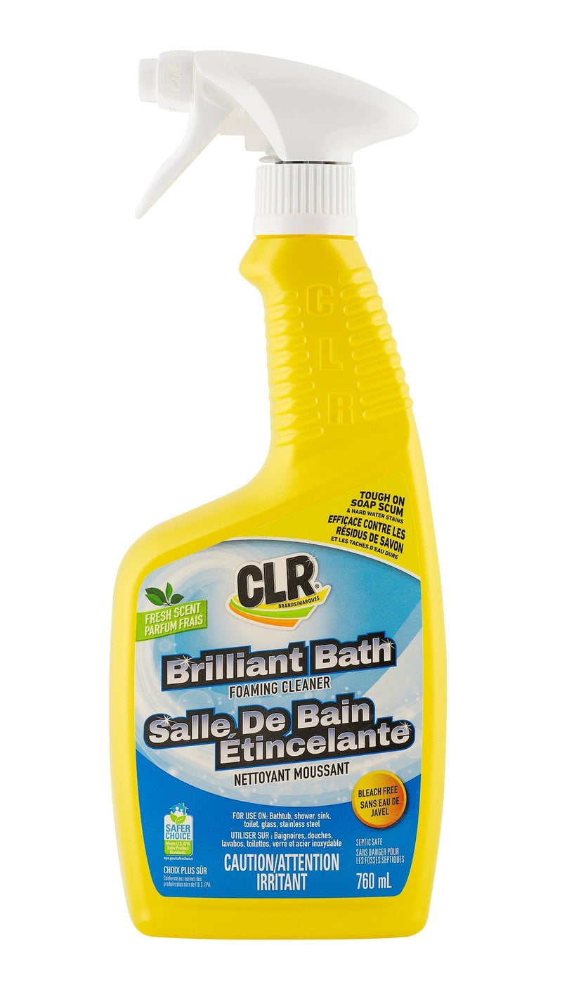CLR Brilliant Bath Foaming Action Cleaner, 760 mL Q0