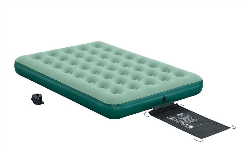 Coleman QuickBed Single-High Airbed, Air Mattress with Pump, Double S6