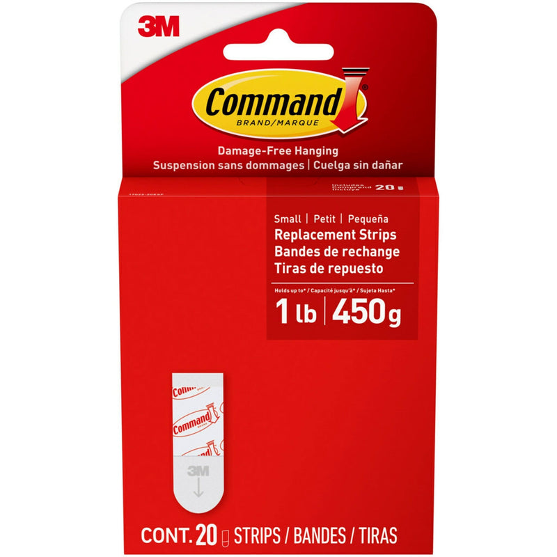 Command 20-Piece 1-lb White Small Damage Free Foam Replacement Strips X1
