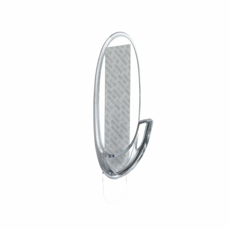 Command Clear Large Hook, Decorative, For All Weather Foam Strips L2