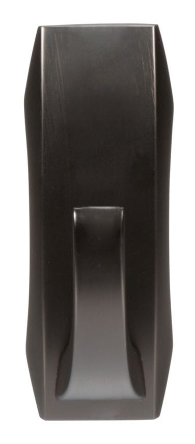 Command Large Metal Décor Hook with Adhesive Strips, Oil Rubbed Bronze, 5-lbs, 1 Strip per Pack V4