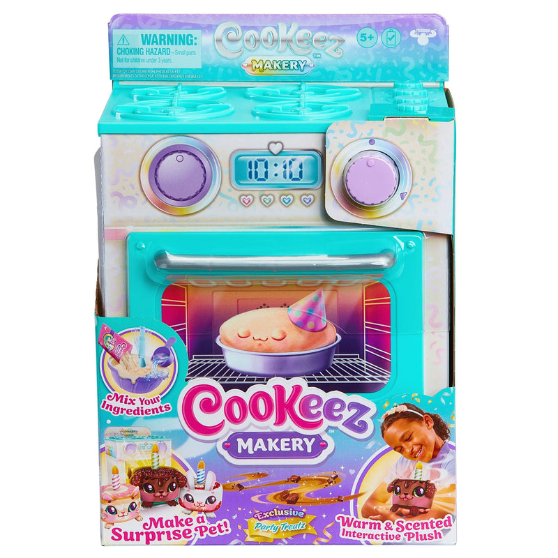 Cookeez Makery Birthday Pet Plush Playset for Ages 5+ O0