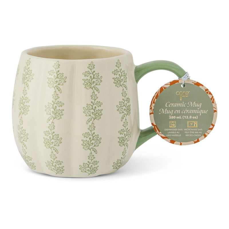 Core Home 380-mL Dishwasher Safe Cream/Sage Harvest Mug U3