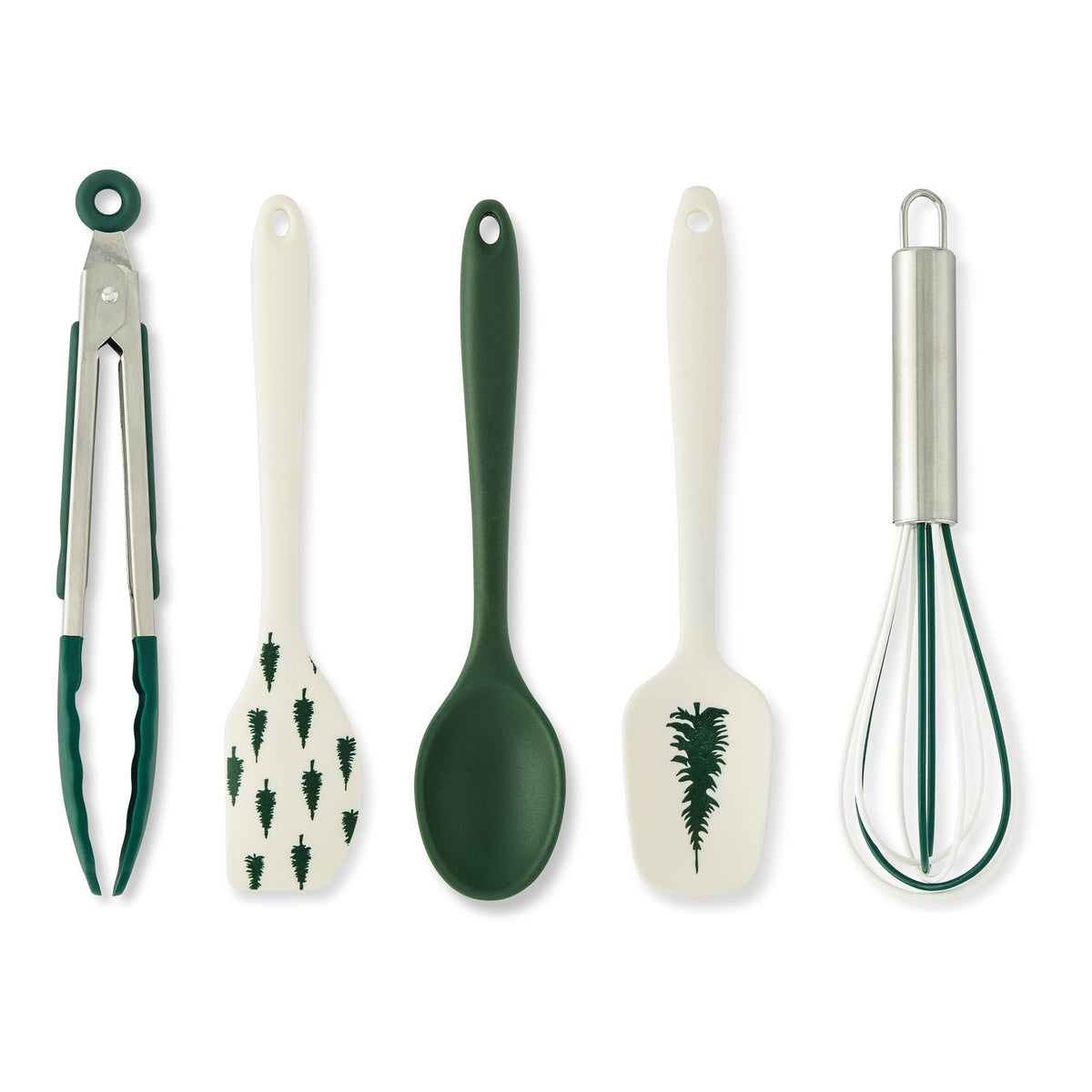 Core Home Evergreen Stain-Resistant Mini Utensils Set, 5-pc