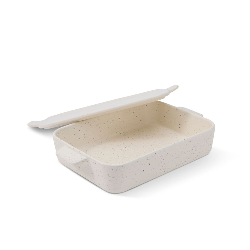 Core Kitchen White Non-Stick Stoneware Pan with Lid Z6