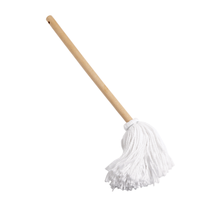 Cotton Dish Mop with Wood Handle O8