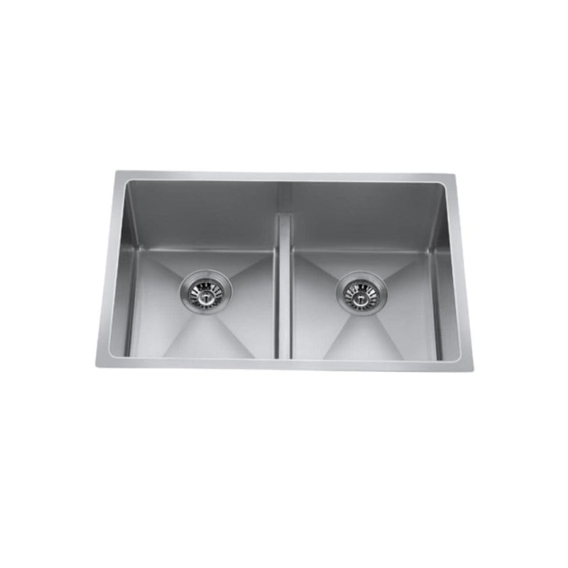 CraftX CXZD882L 29-in Low Divide Stainless Steel Double Bowl Sink N8