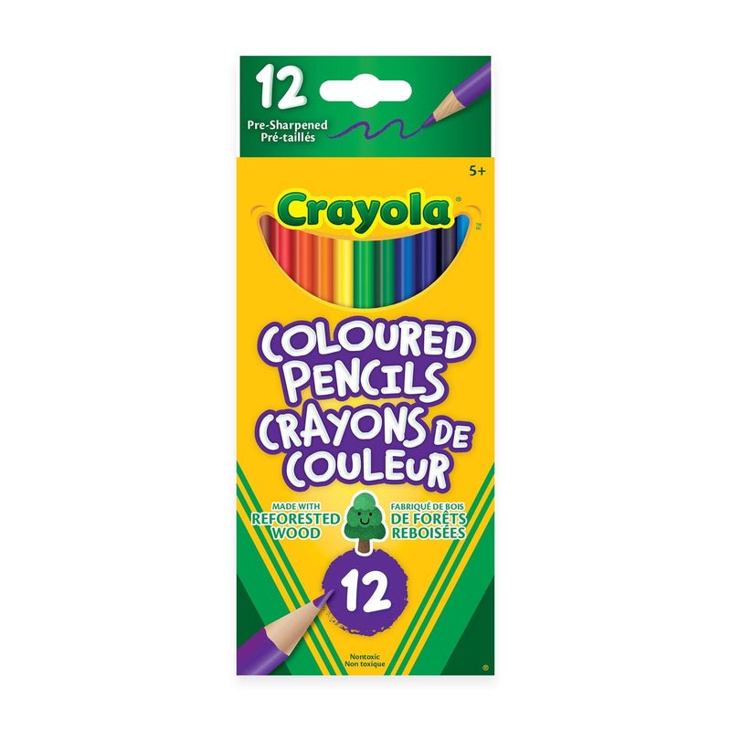 Crayola Coloured Pencils, 12 Pieces, Multicolour A5