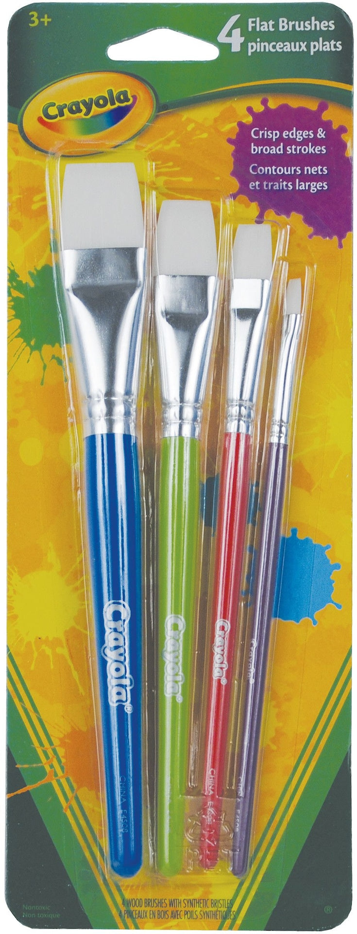 Crayola Paint Brush Set, Multicolour U4