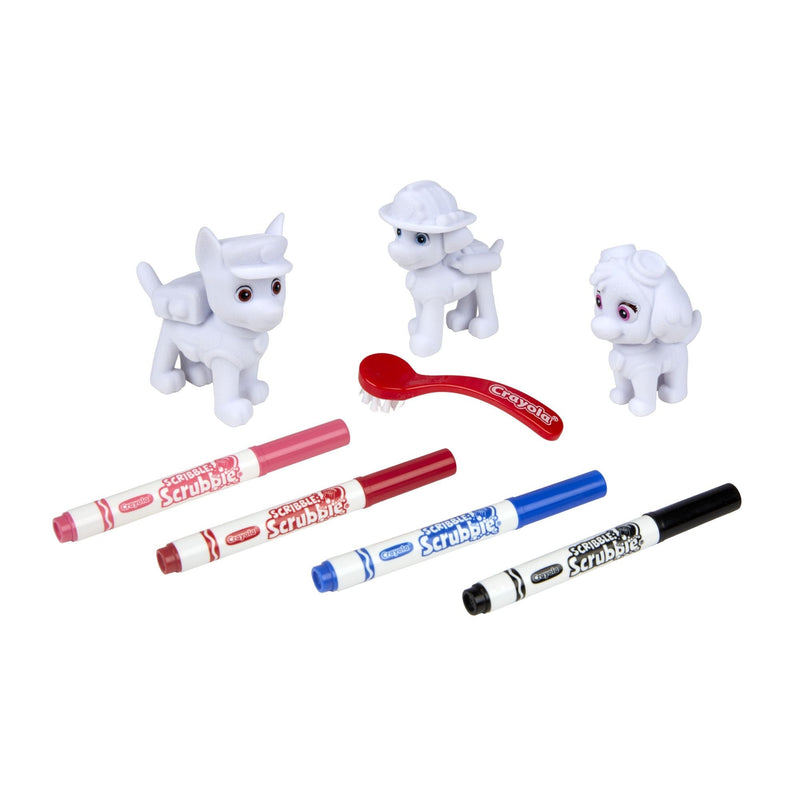 Crayola PAW Patrol Scribble Scrubbie Pets Activity Playset with Washable Markers, 3-pk, Ages 3+ A3