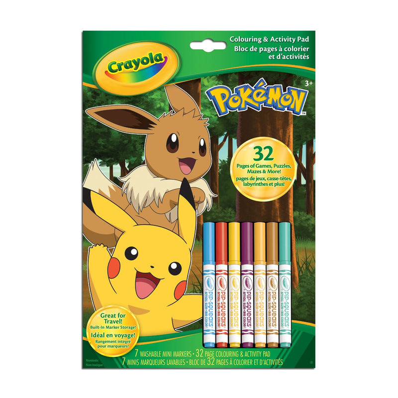 Crayola Pokémon Colour Pad G5