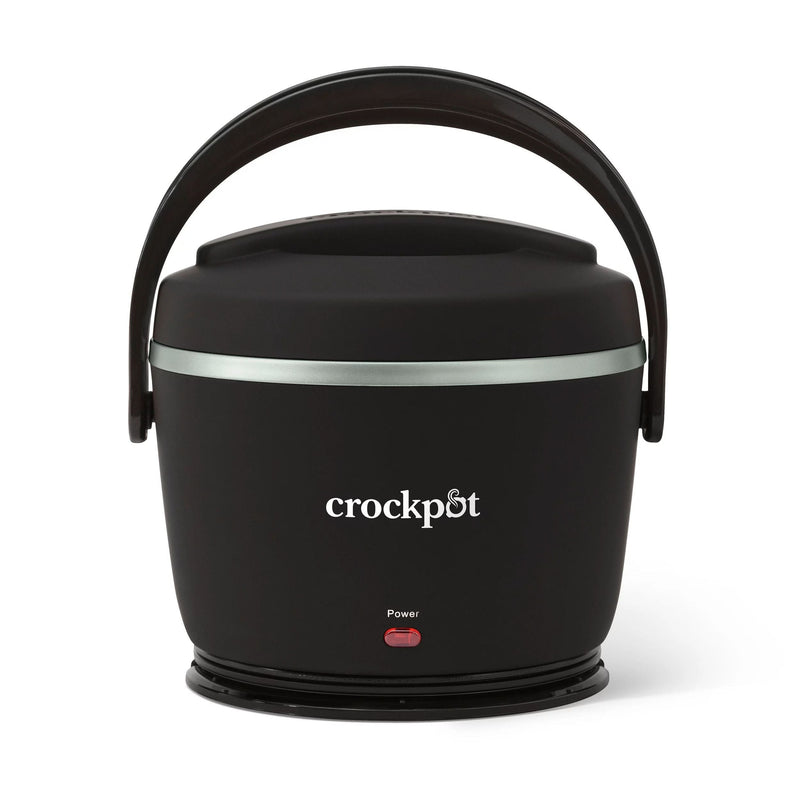 Crock Pot Black Licorice Electric Lunch Box with Detachable Cord Q2