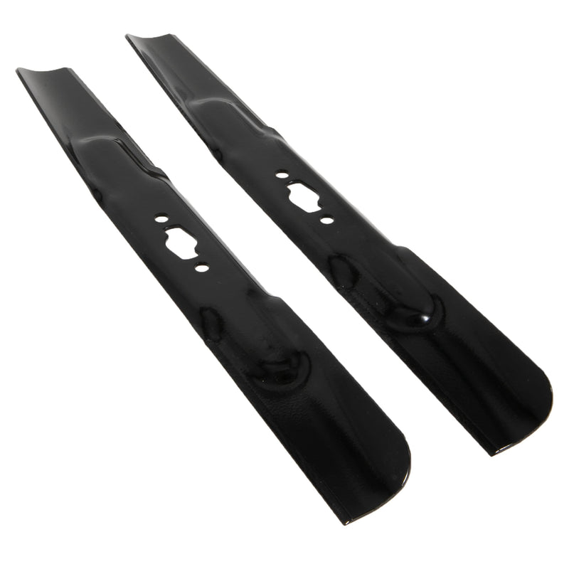 Cub Cadet Replacement High-Lift S-Blade Set, Fits 2022 & After Models, Black, 42-in, 2-pk G4