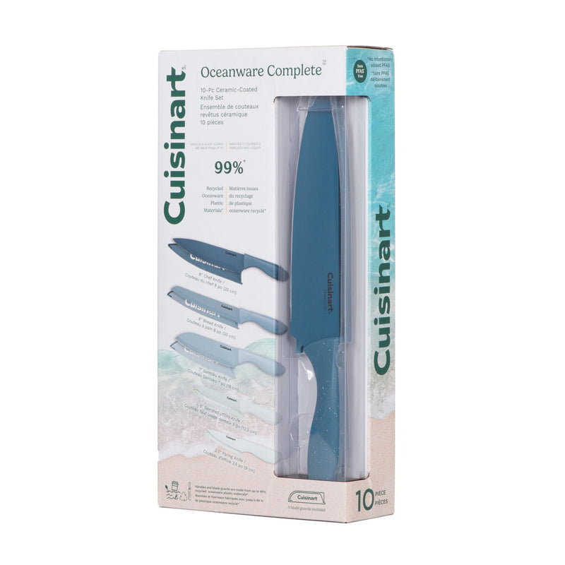 Cuisinart Oceanware Non-Stick Steel Knife Set, 10-pc M0