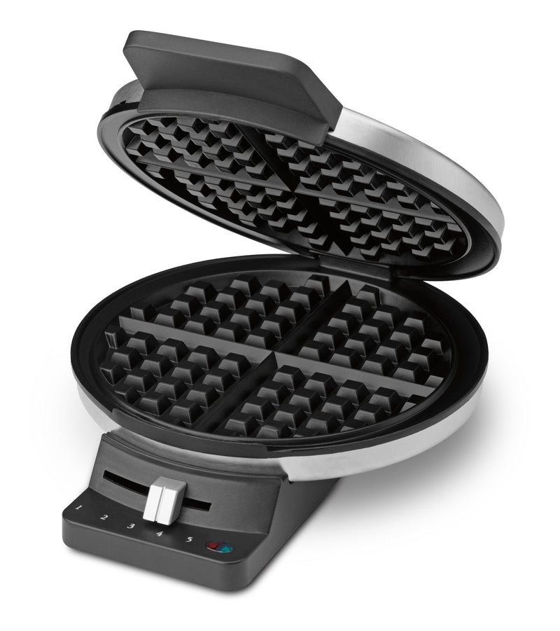 Cuisinart Round, Non-Stick Waffle Maker, Stainless Steel S3