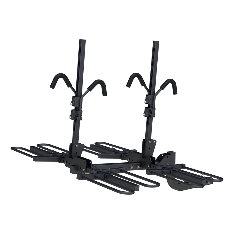 CURT 18087 Tray-Style Hitch-Mounted Bike Rack (4-Bike, 2-in Shank) O8