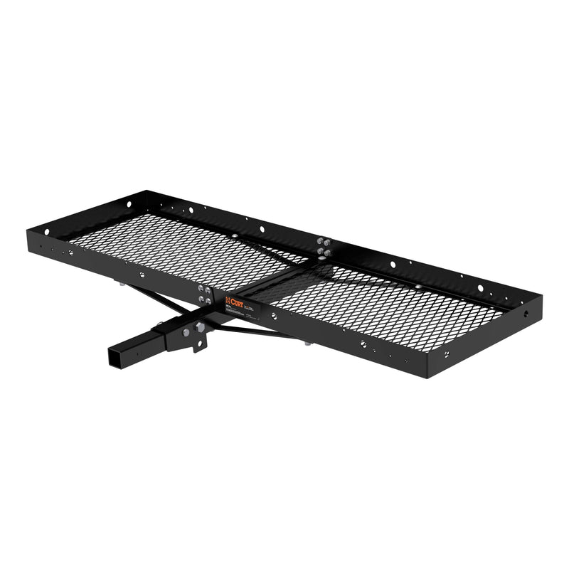 CURT 18109 Steel Tray-Style Cargo Carrier, 60 x 20-in, 500-lb T2