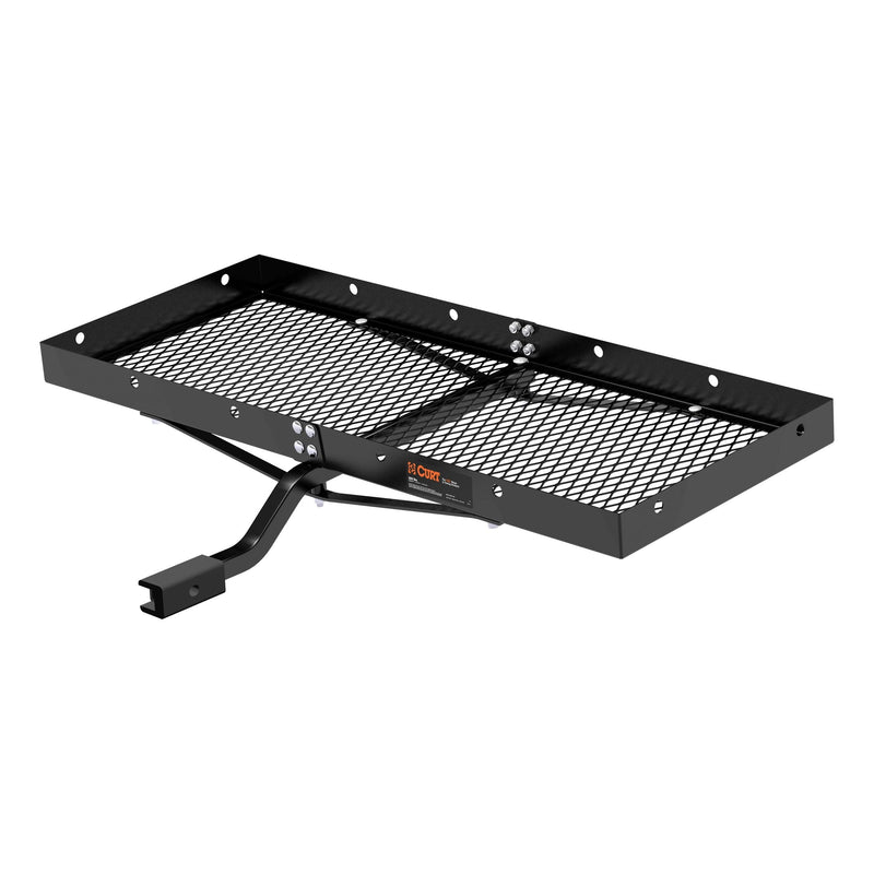 CURT 18110 Steel Tray-Style Cargo Carrier, 48 x 20-in, 300-lb I0