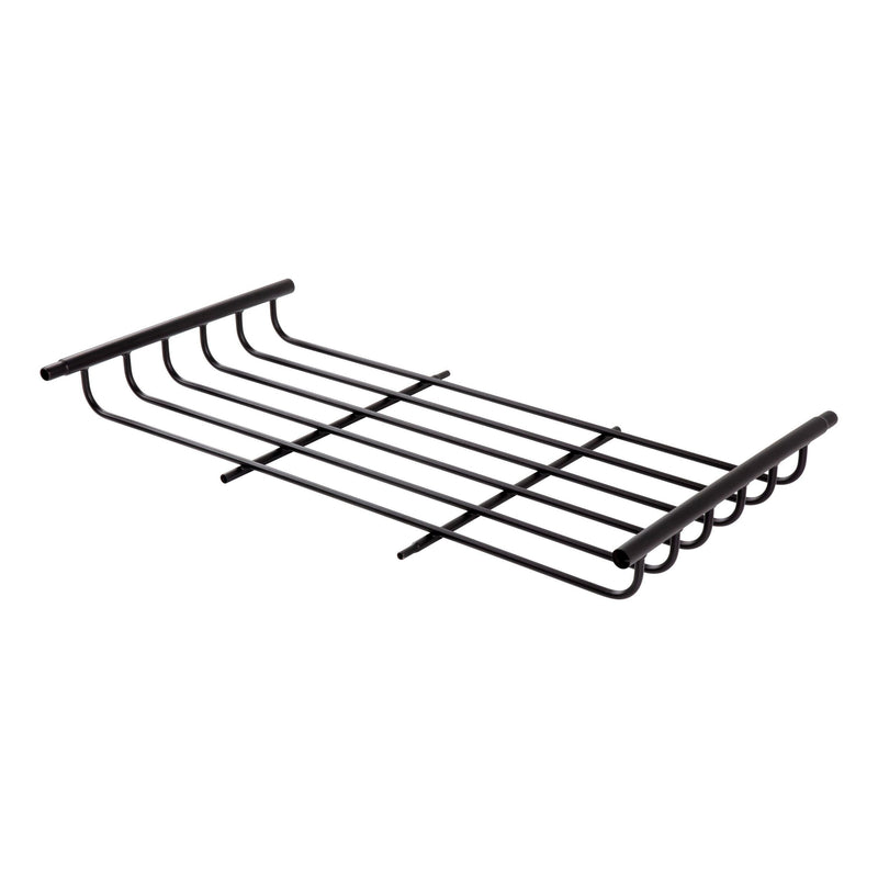 CURT 18124 Steel Roof Rack Cargo Basket/Carrier Extension, Black, 6-sq.ft M5