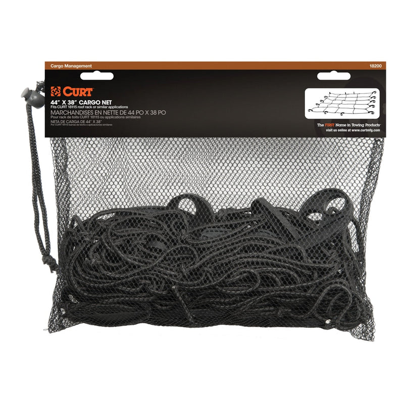 CURT 18200 Elastic Cargo Net for Roof Basket B8
