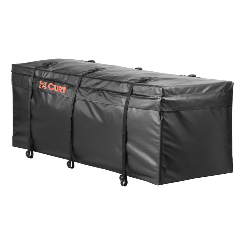 CURT 18210 Weather-Resistant Vinyl Roof Top Cargo Bag, Black, 56 x 18 x 21-in H8