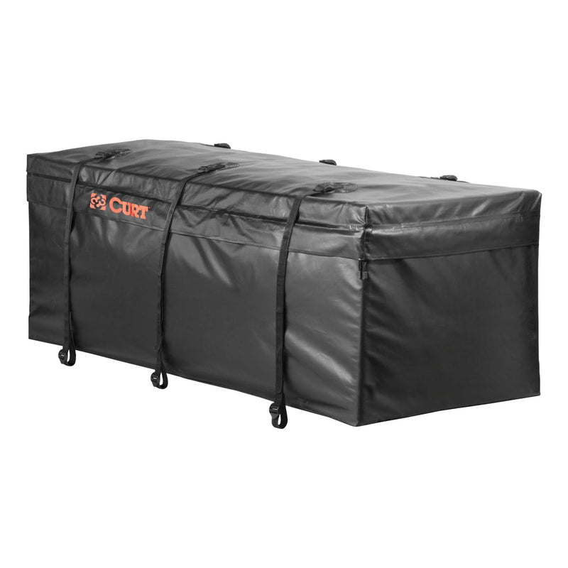 CURT 18211 Weather-Resistant Vinyl Roof Top Cargo Bag, Black, 56 x 22 x 21-in O1