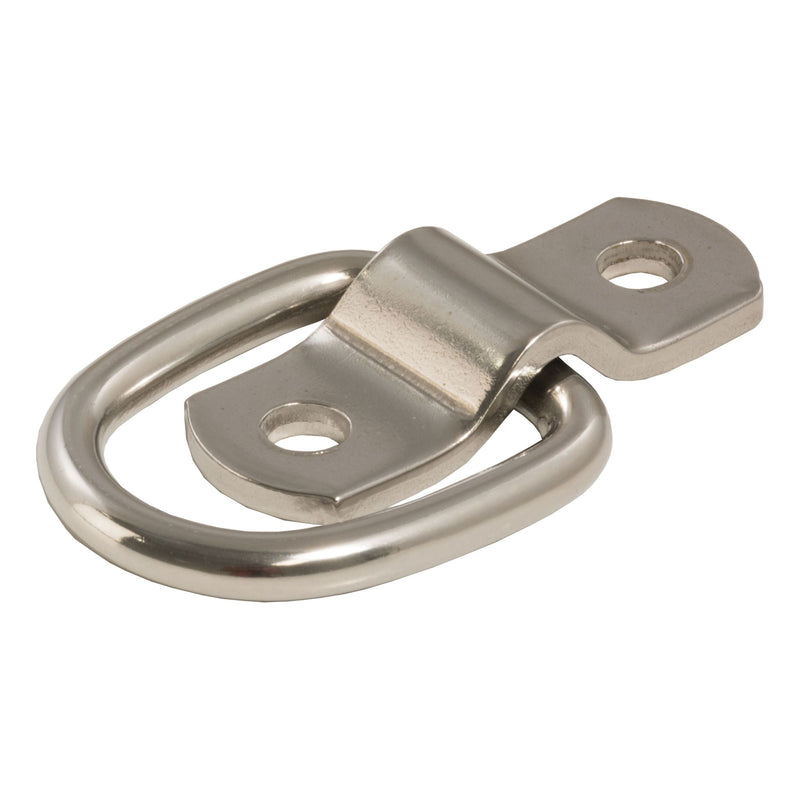 CURT 83732 1 x 1-1/4-in Surface-Mounted Tie-Down D-Ring (1,200 lbs) H6