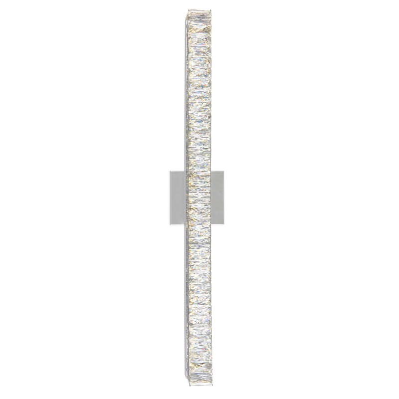 CWI Lighting Milan LED Vanity Light, Chrome, 32-in P4