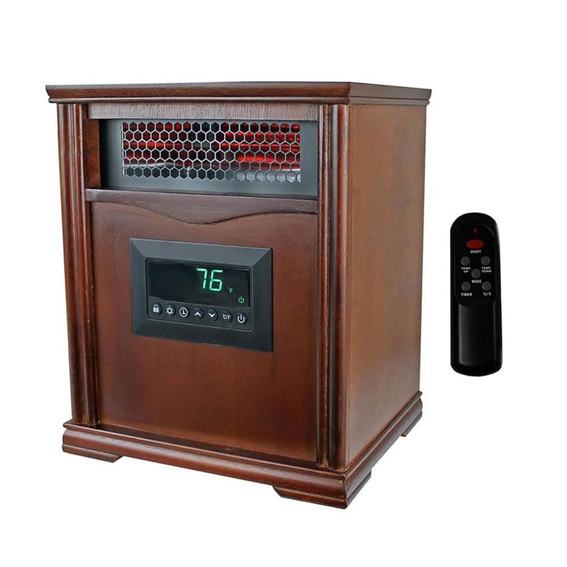 LifeSmart LifePro 4 Element 1500W Electric Infrared Quartz Space Heater Q4