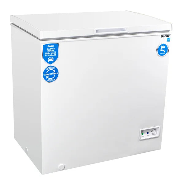 Danby 7 cu ft. Convertible Chest Freezer or Refrigerator with 5 Year Warranty E1